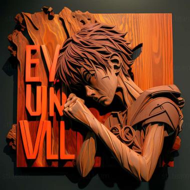 3D model Evangelion 3.33 You wont fix it anime (STL)